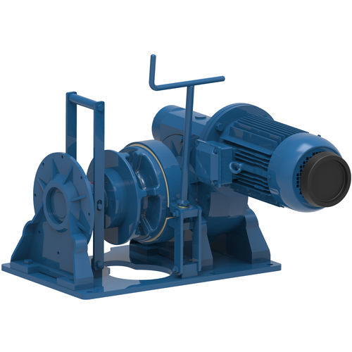 Salpa ancora elettrico - W xxx E series - Emce Winches - per nave / orizzontale / sovracoperta