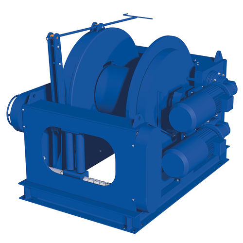 Argano per nave - SRM xx E2 series - Emce Winches - per manovra di ancore / di ormeggio / con motore elettrico
