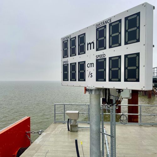 Sistema di ormeggio assistito per nave - BAS - Straatman Mooring Systems - per terminale portuario