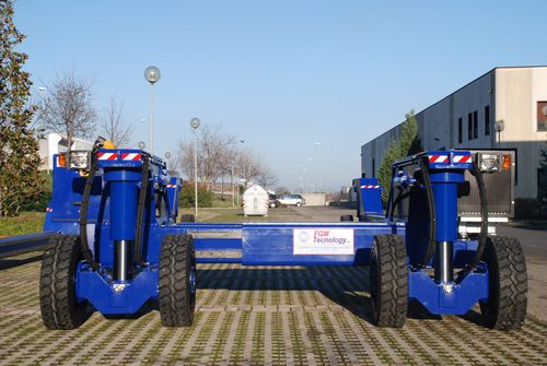 Carrello per movimentazione - Extendable - fgm tecnology - per barca / controllato a distanza / idraulico