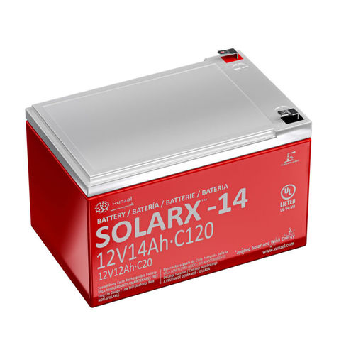 Batteria marina - SOLARX™ series - XUNZEL APPLIED SOLAR & WIND ENERGY - 12 V / piombo-acido / AGM