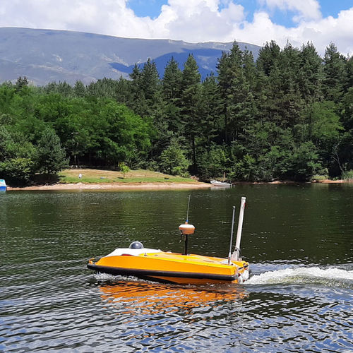 USV per il rilevamento di oggetti sottomarini - SE40 - OceanAlpha Group Limited - telecomandato / elettrico / monoscafo