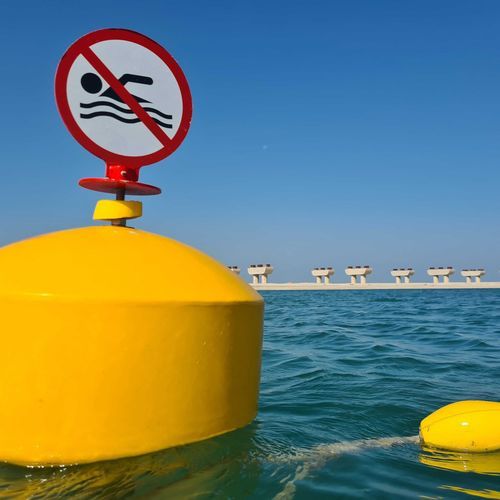 Boa di delimitazione - EFB - Ecocoast - zona balneabile / in polietilene / rotostampata