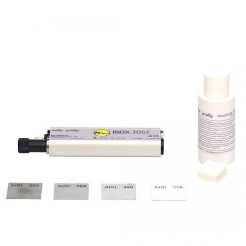 Kit di analisi fisico-chimiche per cantiere navale - INOX TEST - Nitty Gritty - per lega acciaio inossidabile