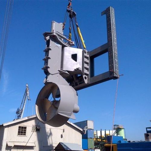 Propulsore timone - 3500HD-B-02 - DWG Trading - esterno / per barca / idraulico