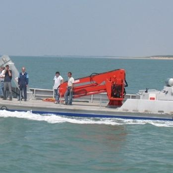 Gru per nave - 7 TM series - DWG Trading - di bordo / articolata