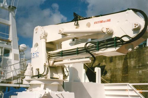 Gru per nave - 22 TM series - DWG Trading - di bordo / articolata