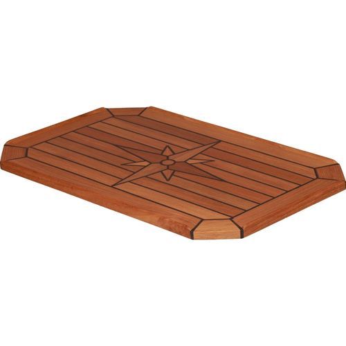 Piano per tavolo in teak - TT series - Eurodesign - per barca
