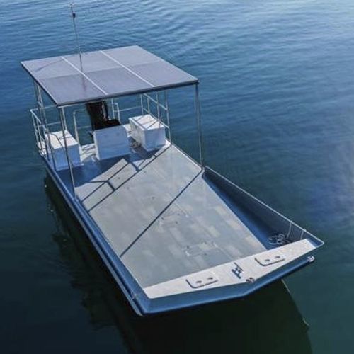 Barca professionale barca per acquacoltura - PRO 9.0 Oyster - SUN CONCEPT - elettrosolare / con scafo rigido