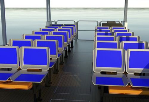 Barca professionale barca per trasporto passeggeri - PRO 9.0 Passengers - SUN CONCEPT - fuoribordo / elettrosolare / in fibra di vetro