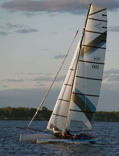 Catamarano sportivo da turismo - Mystere ESPADON 20 - Voile Sansoucy - per due persone