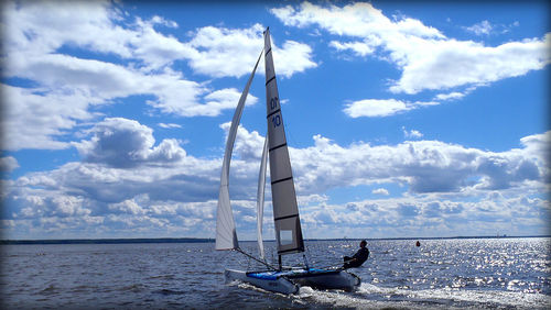 catamarano sportivo da turismo - Voile Sansoucy