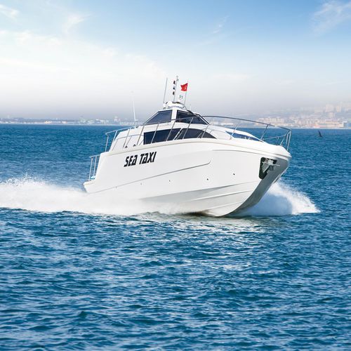 Barca professionale taxi acqueo - SEA 35 - MERCAN YACHTING - entrobordo