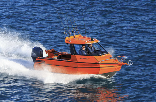 Walkaround fuoribordo - 2050 SUPERCAB - Stabicraft - con cockpit chiuso / da pesca sportiva / max. 7 persone