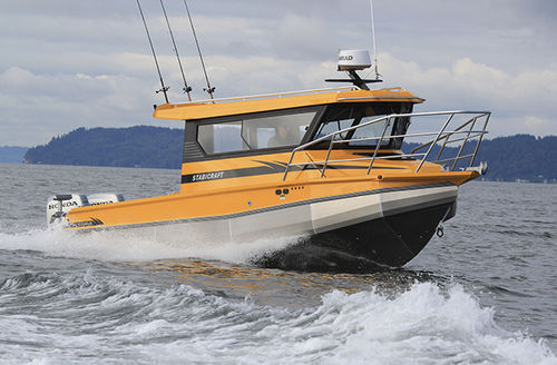 Walkaround fuoribordo - 2900 SUPERCAB PILOTHOUSE - Stabicraft - con cockpit chiuso / da pesca sportiva / max. 10 persone