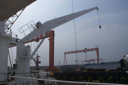 Gru per nave - Marine Provision - Chongqing Guanheng Technology & Development - di bordo