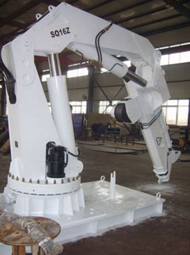 Gru per nave - MKT - Chongqing Guanheng Technology & Development - con braccio articolato / telescopica / di bordo