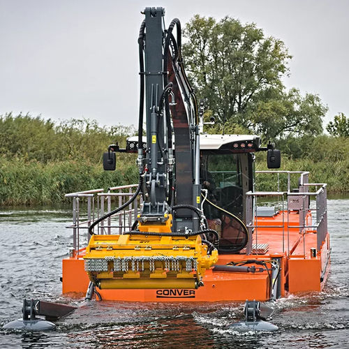 Barca professionale dragatore - C91  - Conver - diesel