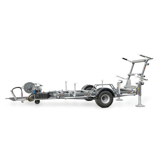Carrello per varo - CTP485 - Conver - per barca professionale / idraulico
