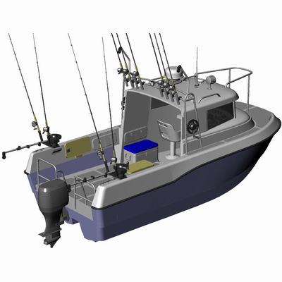Barca professionale barca da lavoro - ST-5800 - Uniworkboats SIA - catamarano / fuoribordo
