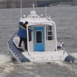 Barca professionale patrol boat - Artic 850 - Uniworkboats SIA - nave di ricerca e salvataggio / barca da lavoro / entrobordo