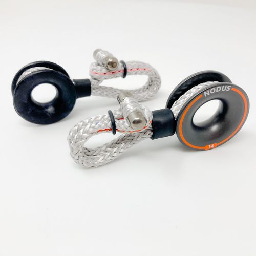 Grillo per barca a vela diritto - Block-shackle® - NODUS FACTORY - tessile / con anello di frizione / in Dyneema®