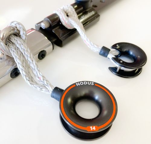 Dispositivo di attacco per barca a vela - Loop & Ring®  - NODUS FACTORY - autobloccante / tessile