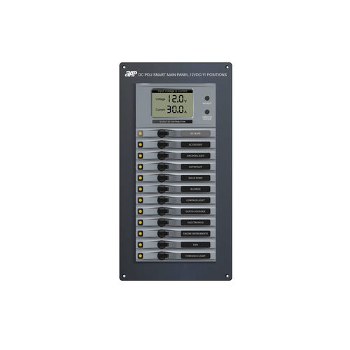 Unità di distribuzione di alimentazione per barca - DC PDU Smart Main Panel,12VDC(24VDC)/11 Positions - APM TECHNOLOGIES (Dongguan) Co., Ltd