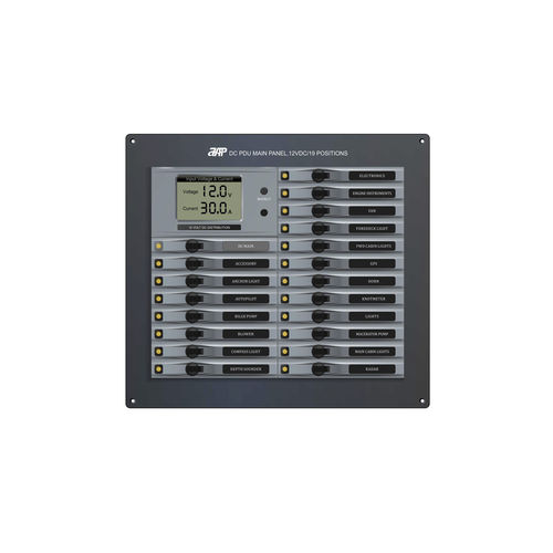 Unità di distribuzione di alimentazione per barca - DC PDU Main Panel, 12VDC(24VDC)/19 Positions - APM TECHNOLOGIES (Dongguan) Co., Ltd