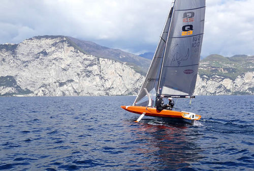 Barca a vela da regata - Q23 - Quant Boats - con foil
