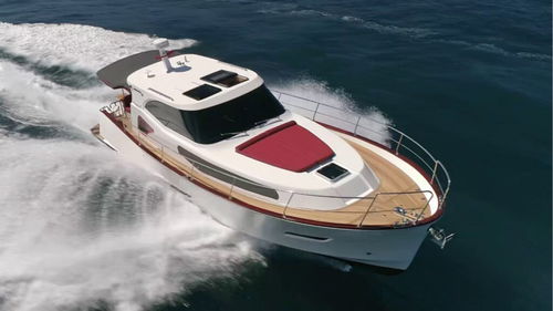 Cabinato entrobordo - Issa 45 - Monachus Yachts - bimotore / hard-top / rapido