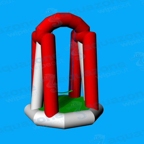 Gioco acquatico altalene - AQUAZONE parc aquatique - per base turistica sportiva / gonfiabile / flottante