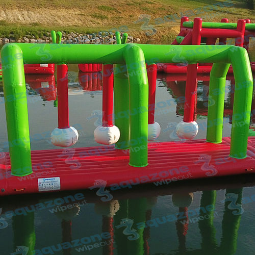 Gioco acquatico parco - Punchy  - AQUAZONE parc aquatique - pista da corsa / per base turistica sportiva / gonfiabile