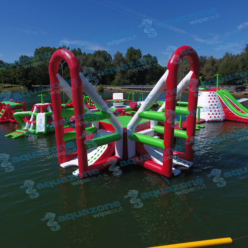 Gioco acquatico parco - Pack 4  - AQUAZONE parc aquatique - per base turistica sportiva / gonfiabile / flottante