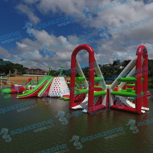 Gioco acquatico parco - Pack 5 - AQUAZONE parc aquatique - per base turistica sportiva / gonfiabile / flottante