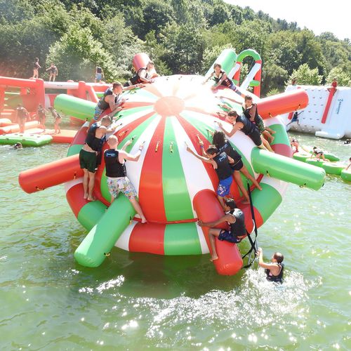 Gioco acquatico pianeta - AQUAZONE parc aquatique - per base turistica sportiva / gonfiabile / flottante