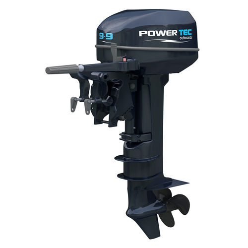 Motore 2 tempi - Powertec 9.9 - Outboard Group Motors - fuoribordo / a benzina / da diporto