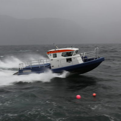 Barca professionale patrol boat - GTC 900 - Mare Safety AS - entrobordo / in alluminio / con scafo rigido