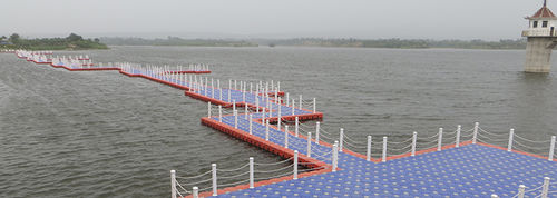 Pontile galleggiante - GZZH DOCK - di ormeggio / per marina / in PEHD