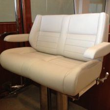 Sedile pilota - DOUBLE HELM II - M Melfi Designs Pty Ltd - per barca / per yacht / con braccioli