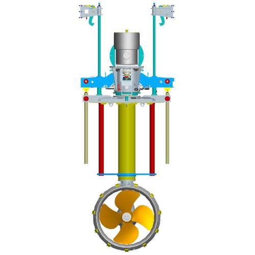 Propulsore azimutale - TLAT850RT - Thrustleader Marine Power System - timone / fisso / Voith