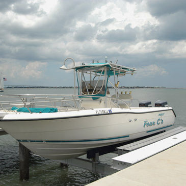 Ascensore per barche - No  - No Profile Boat Lifts - da installare su pontile / idraulico / in alluminio