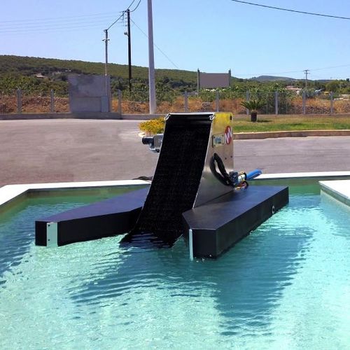 Skimmer per idrocarburi a spazzzola - ScorTail 30 - New Naval Ltd. - a nastro / per acque calme