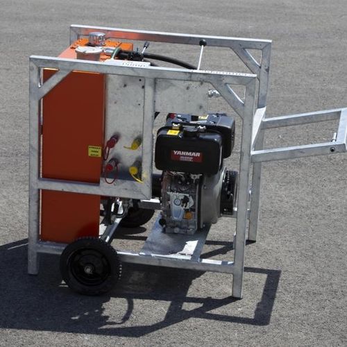 Unità energetica idraulica per porti e terminali - ScorPack 7.5 - New Naval Ltd. - per skimmer per idrocarburi / per boma / con motore diesel