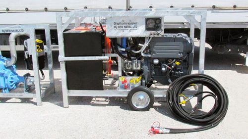Unità energetica idraulica per porti e terminali - ScorPack 32 - New Naval Ltd. - per skimmer per idrocarburi / per gru / per boma