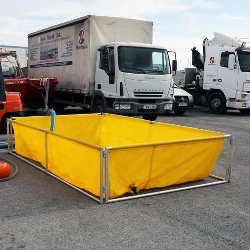 Serbatoio di acqua - 4 - New Naval Ltd. - di idrocarburi / di stoccaggio temporaneo / con telaio