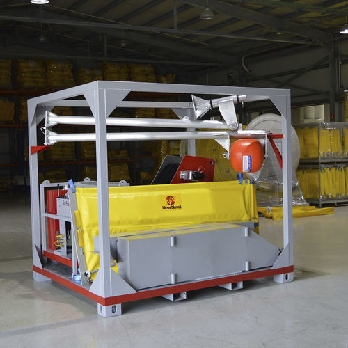 Skimmer per idrocarburi con braccio spazzola - ScorSweep 30 - New Naval Ltd.