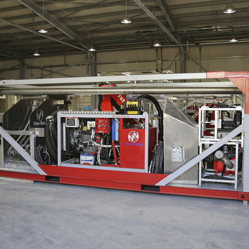 Skimmer per idrocarburi con braccio spazzola - ScorSweep 75 - New Naval Ltd.