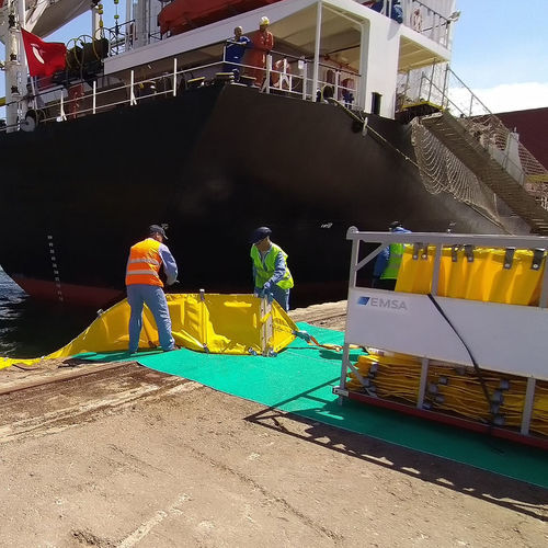 Barriera di contenimento - F-Series - New Naval Ltd. - galleggiante / permanente / in espanso