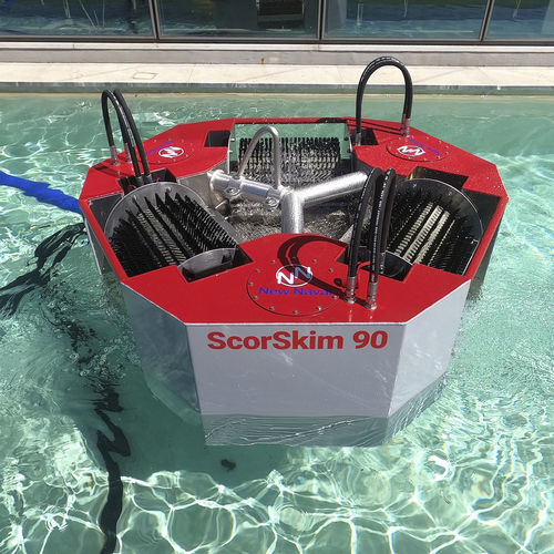 Skimmer per idrocarburi a tamburo - ScorSkim 90  - New Naval Ltd. - a spazzzola / a disco / per acque calme